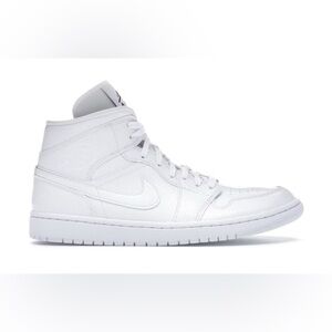 White Jordan 1s